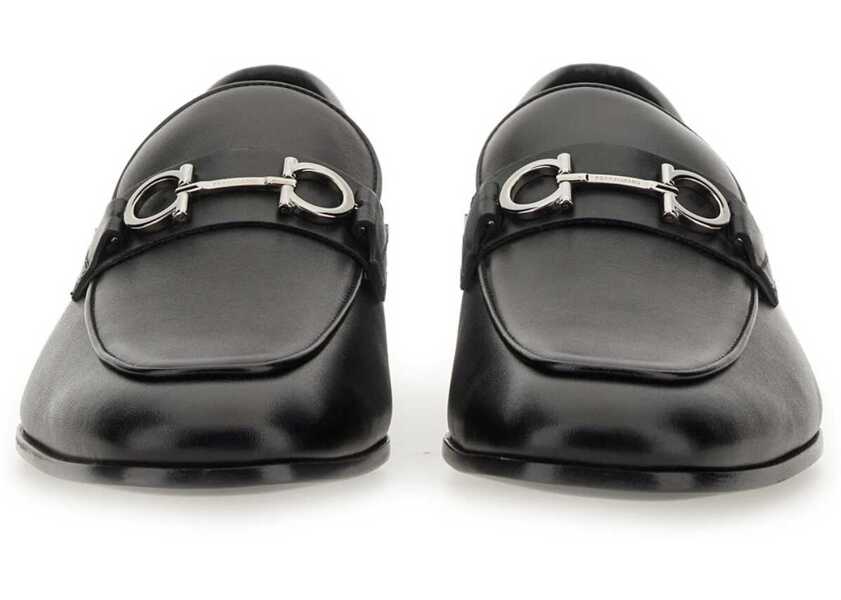 Mocasini Ferragamo Moccasin Gancini BLACK Barbati (BM 18311845) 4