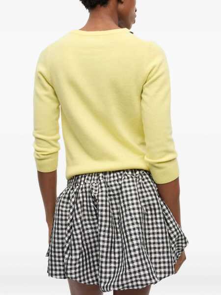 Cardigane Ganni Jacquard Cashmere Cardigan MULTICOLOUR Femei (BM 18311911) 4