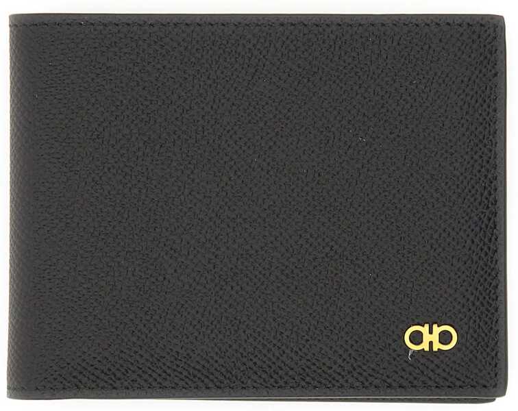 Portofele Ferragamo Gancini Wallet BLACK Barbati (BM 18311932) 1