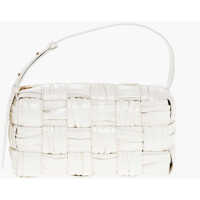 Genti de umar Zipped Closure Intreccio Plissè Shoulder Bag Femei
