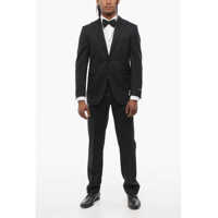 Costume 2-Pieces Smoking Leader Suit With Satin Details Barbati