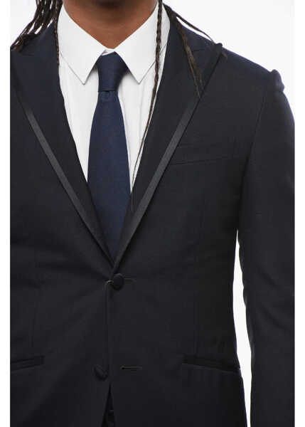 Costume CORNELIANI Pure Wool Cerimonia Academy 3-Piece Suit Blue Barbati (BM 18312124) 3