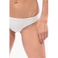 Imbracaminte Dama pagina 400 - Lenjerie intima DSQUARED2 Stretch Cotton Ceresio Brazilian Slip White Femei (BM 18312313) - B-mall.ro