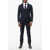 CORNELIANI Shawl Lapel Cerimonia Academy 3-Piece Suit Blue