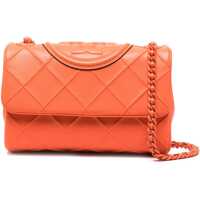 Genti tip postas Quilted Leather Fleming Crossbody Bag Femei