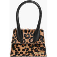 Genti de mana Animal Patterned Le Chiquito Moyen Pony Hair Handbag Femei
