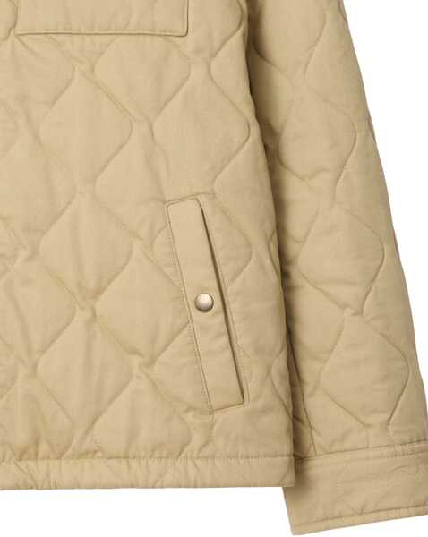 Bomber jacket Burberry Jacket In Quilted Gabardine BEIGE Barbati (BM 18312520) 3