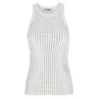 Topuri The Attico Rhinestone Top Femei