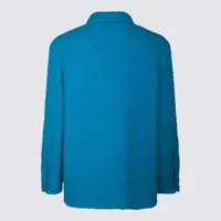 Geci de iarna pentru Barbati - Geci de iarna Valentino Garavani Valentino Garavani Blue Down Jacket BLUE Barbati (BM 18315534) - B-mall.ro