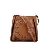 Genti de umar Stella McCartney Crossbody Bag Perforated Eco Alter Mat Femei