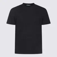 Tricouri Zanone Blue Cotton T-Shirt Barbati