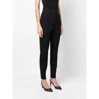 Pantaloni casual Dolce & Gabbana Dama - Pantaloni casual Dolce & Gabbana Dolce & Gabbana Cotton Trousers Black Femei (BM 18317139) - B-mall.ro