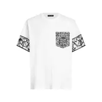 Tricouri Dolce & Gabbana 'Maiolica' Print T-Shirt Barbati
