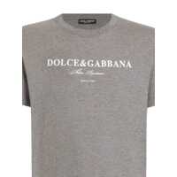 Tricouri Dolce & Gabbana pentru Barbati - Tricouri Dolce & Gabbana Dolce & Gabbana Logo Cotton T-Shirt GREY Barbati (BM 18317187) - B-mall.ro