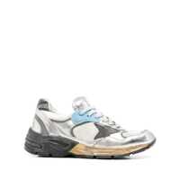 Sneakers Golden Goose "Running Dad" Mesh And Laminated Leather Upper Suede Star Laminated Leather Toe And Tongue Shoes Femei