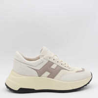 Sneakers Hogan Beige And Brown Sneakers Femei