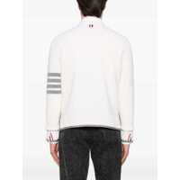 Pulovere Thom Browne pentru Barbati - Cardigane Thom Browne Thom Browne 4-Bar Wool Cardigan WHITE Barbati (BM 18317898) - B-mall.ro