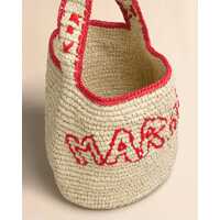 Genti de umar Marni Dama - Genti de umar Marni Marni Shoulder Bag NATURAL/RED Femei (BM 18318843) - B-mall.ro