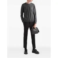 Pantaloni pentru Barbati - Pantaloni Prada Prada Pants Black Barbati (BM 18318981) - B-mall.ro