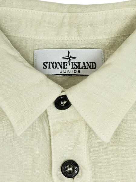 Camasi Stone Island SHIRT Beige Baieti (BM 18319305) 3