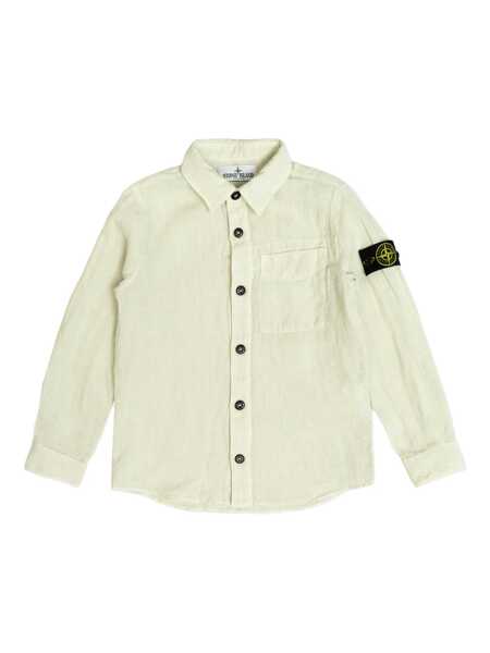 Camasi Stone Island SHIRT Beige Baieti (BM 18319305) 1