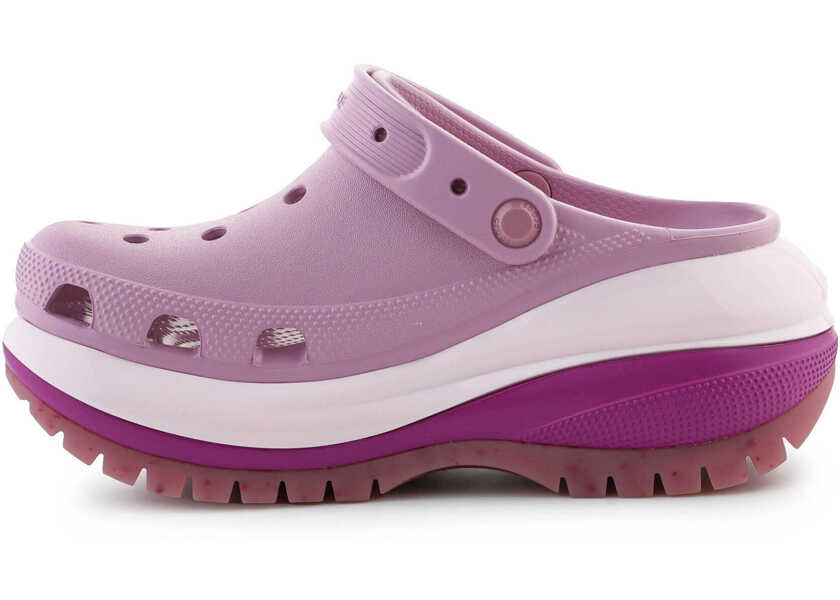 Slapi Crocs Mega Crush Clog Hydrangea Pink Femei (BM 18319450) 4