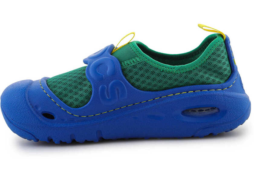Sandale Crocs Swiftwater Splash K Green Ivy Blue/Green Baieti (BM 18319453) 4