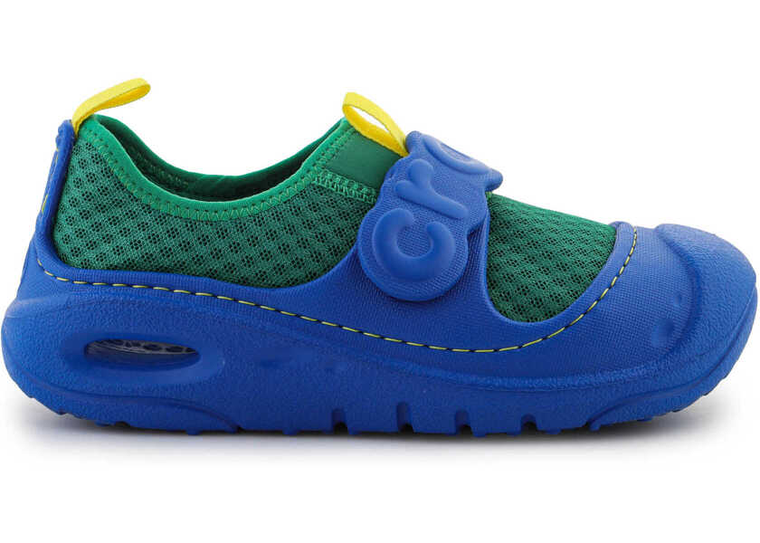 Sandale Crocs Swiftwater Splash K Green Ivy Blue/Green Baieti (BM 18319453) 6