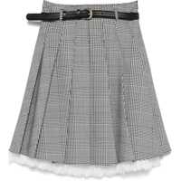 Fuste Prince of Wales print Miniskirt Femei
