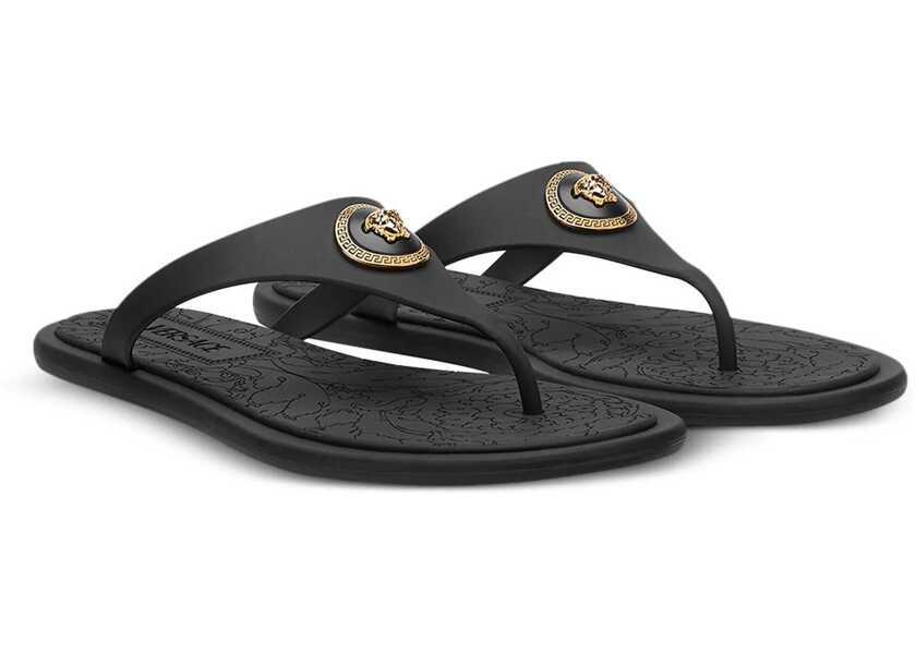 Sandale Versace Thong Sandal Alia BLACK Femei (BM 18319660) 2