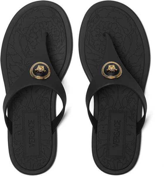 Sandale Versace Thong Sandal Alia BLACK Femei (BM 18319660) 3