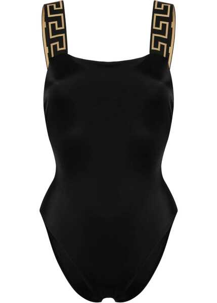 Costume de baie intregi Versace One Piece Swimsuit With Greek Border BLACK Femei (BM 18319690) 1