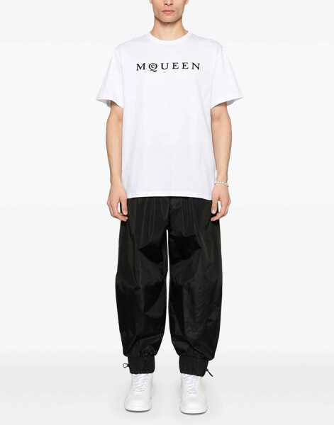 Tricouri Alexander McQueen Jersey T-Shirt WHITE Barbati (BM 18319789) 2