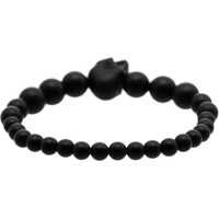 Bijuterii pentru Barbati - Bratari Alexander McQueen Bracciale Skull BLACK Barbati (BM 18319831) - B-mall.ro