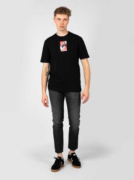 Pantaloni casual Diesel 2019 D-Strukt A03562 Czarny Barbati (BM 18319966) 1