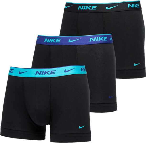 Lenjerie intima Nike Set Of 3 Stretch Cotton Boxer With Logoed Elastic Band Black Barbati (BM 18320020) 1