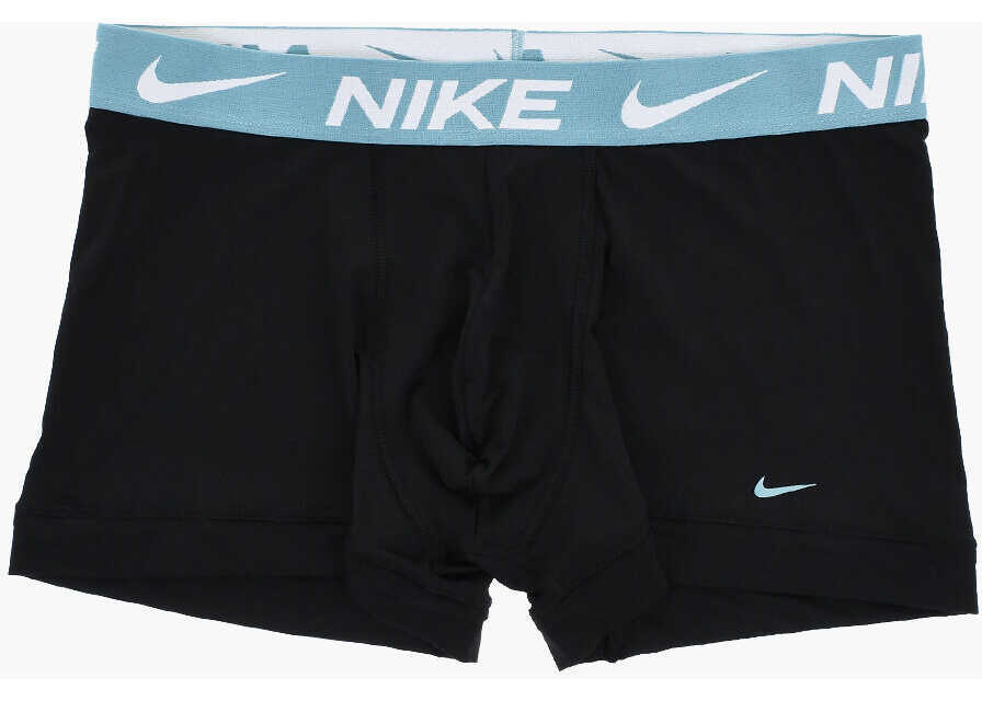 Lenjerie intima Nike Dri-Fit 3 Pair Boxers Set With Logoed Waist Band Blue Barbati (BM 18320026) 3
