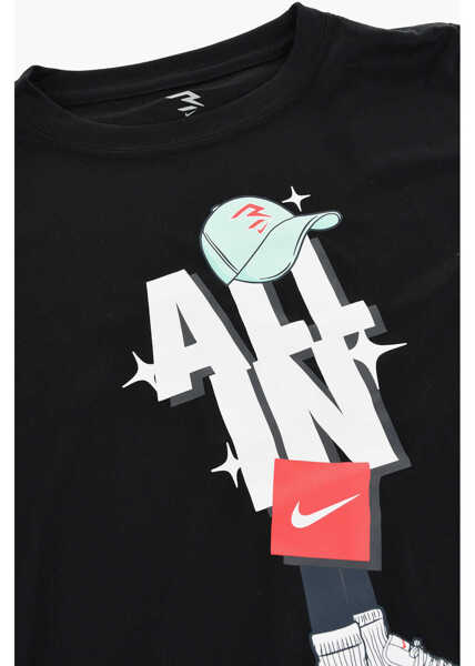 Tricouri Nike Mesh Shorts And Crew-Neck T-Shirt Graff Lock Up Set Black Baieti (BM 18320029) 3