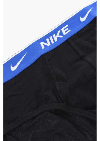 Lenjerie intima Nike Stretch Cotton 2 Pairs Brief Set With Monogram Black Barbati (BM 18320038) 4