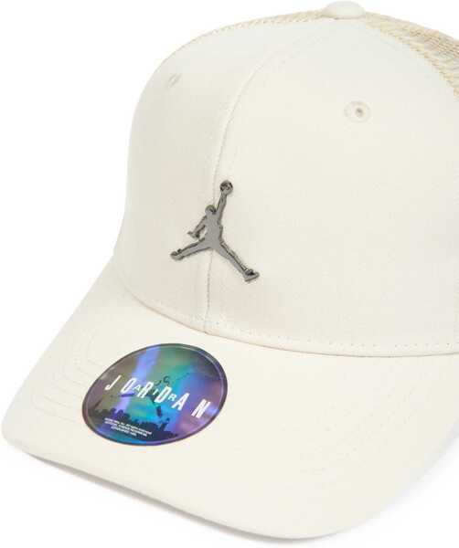 Caciuli Nike Air Jordan Solid Color Trucker Cap With Metal Logo Beige Baieti (BM 18320041) 3