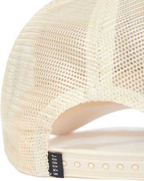 Caciuli Nike Air Jordan Solid Color Trucker Cap With Metal Logo Beige Baieti (BM 18320041) 4