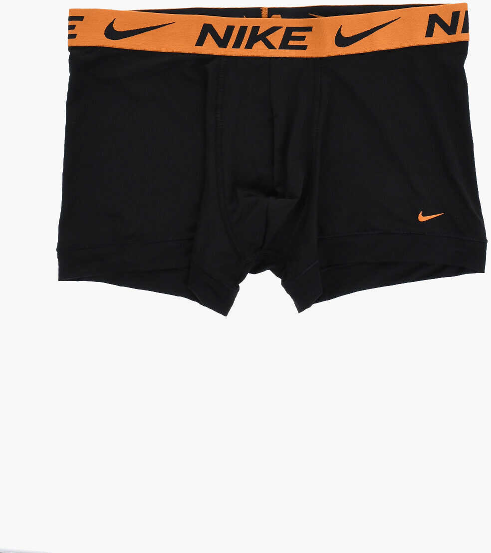 Lenjerie intima Nike Solid Color 3 Pairs Boxers Set With Logoed Band Black Barbati (BM 18320044) 3