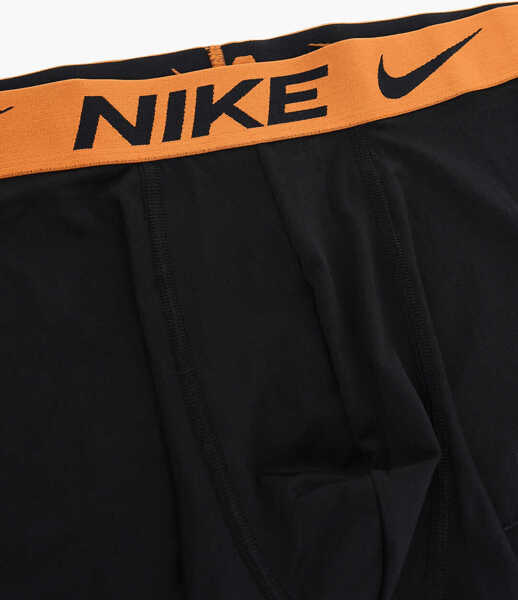 Lenjerie intima Nike Solid Color 3 Pairs Boxers Set With Logoed Band Black Barbati (BM 18320044) 4