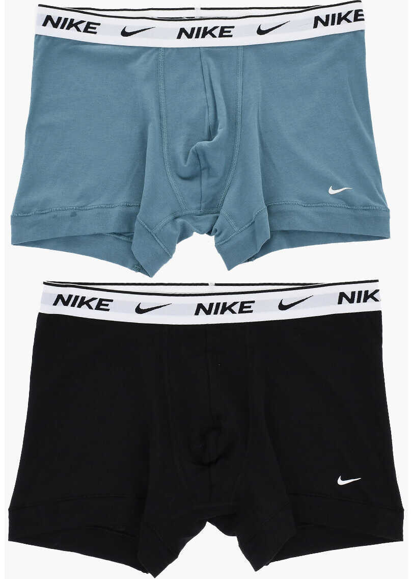 Lenjerie intima Nike Dri-Fit Cotton Stretch 2 Pairs Boxers Set Black Barbati (BM 18320056) 2