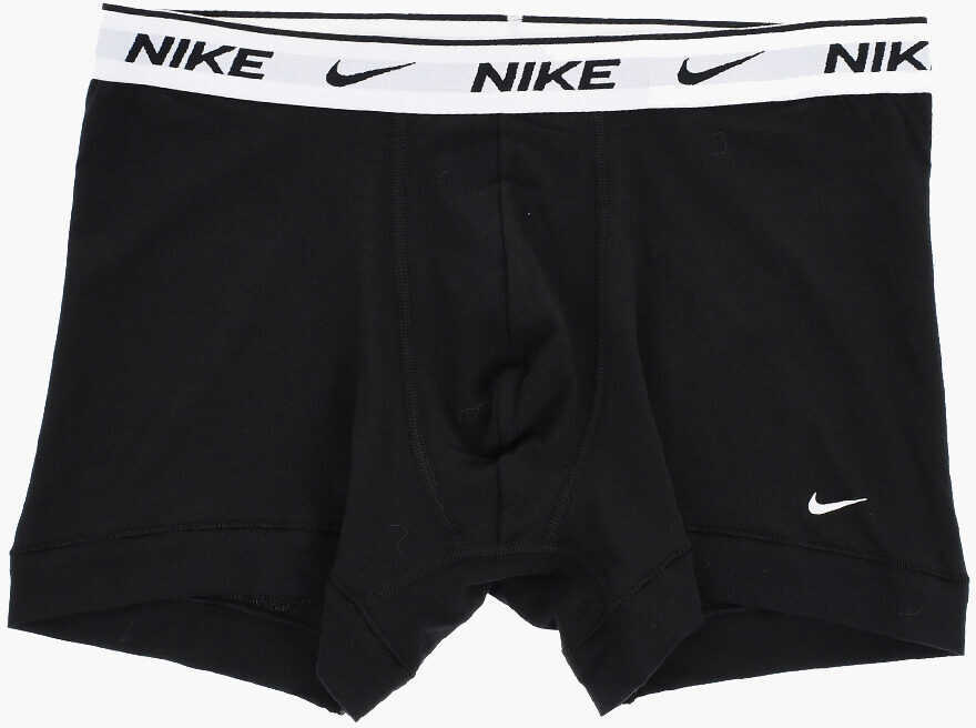 Lenjerie intima Nike Dri-Fit Cotton Stretch 2 Pairs Boxers Set Black Barbati (BM 18320056) 3