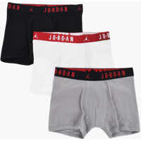 Chiloti Air Jordan Set Of 3 Pairs Of Stretch Cotton Boxer With Logoe Baieti