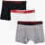 Nike Air Jordan Set Of 3 Pairs Of Stretch Cotton Boxer With Logoe Multicolor