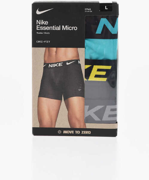 Lenjerie intima Nike Set Of 3 Dri-Fit Essential Micro Boxer With Logoed Elastic B Black Barbati (BM 18320071) 1