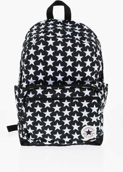Rucsacuri Converse All Star Chuck Taylor All-Over Stars Two-Tone Backpack Black & White Femei (BM 18320074) 1