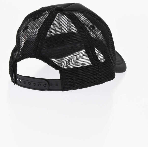 Caciuli Nike Air Jordan Solid Color Trucker Cap With Contrasting Logo Black Baieti (BM 18320077) 3